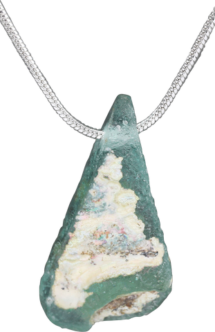 ROMAN GLASS SHARD PENDANT NECKLACE C.100-400AD - Fagan Arms