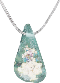 ROMAN GLASS SHARD PENDANT NECKLACE C.100-400AD - Fagan Arms