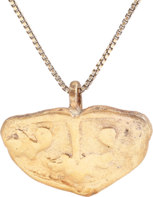 SCANDINAVIAN HEART PENDANT NECKLACE, 12TH-13TH CENTURY AD - Fagan Arms