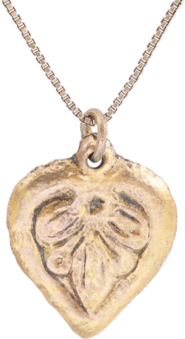 FINE ANCIENT VIKING HEART PENDANT, C.850-1050 AD - Fagan Arms