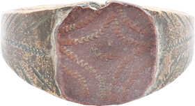 MEDIEVAL EUROPEAN RING, 10TH-15TH CENTURY AD, SIZE 8 - Fagan Arms