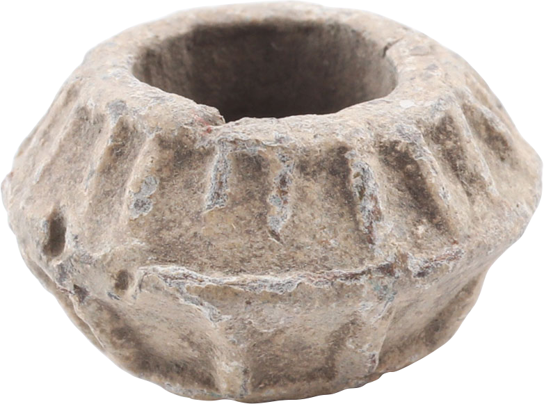 ROMAN LEAD SPINDLE WHORL 2ND-4TH CENTURY AD - Fagan Arms