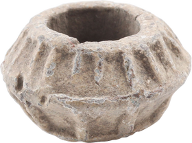ROMAN LEAD SPINDLE WHORL 2ND-4TH CENTURY AD - Fagan Arms