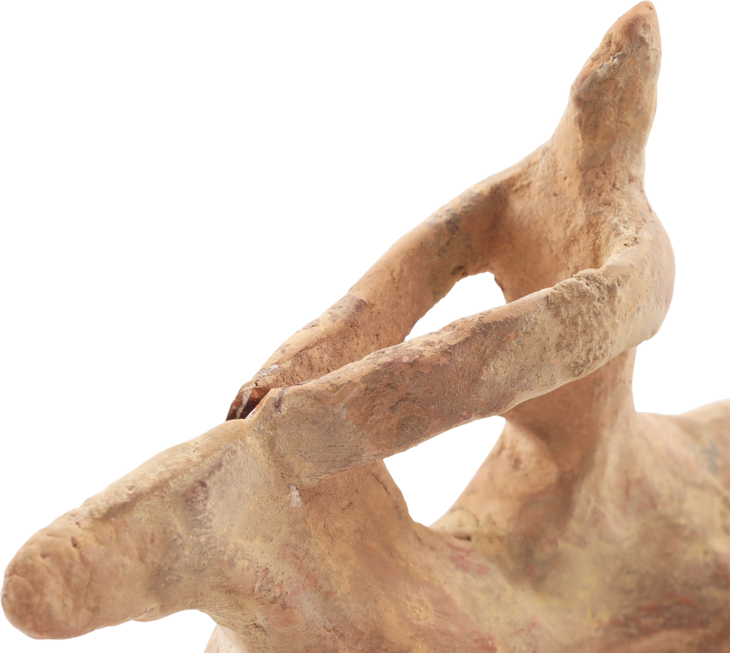 CYPRIOT TERRACOTTA EQUESTRIAN FIGURE 750-500 BC - Fagan Arms