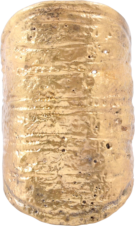 VIKING WARRIOR’S SHIELD RING, C.9TH-10TH CENTURY, SIZE 9 ½ - Fagan Arms