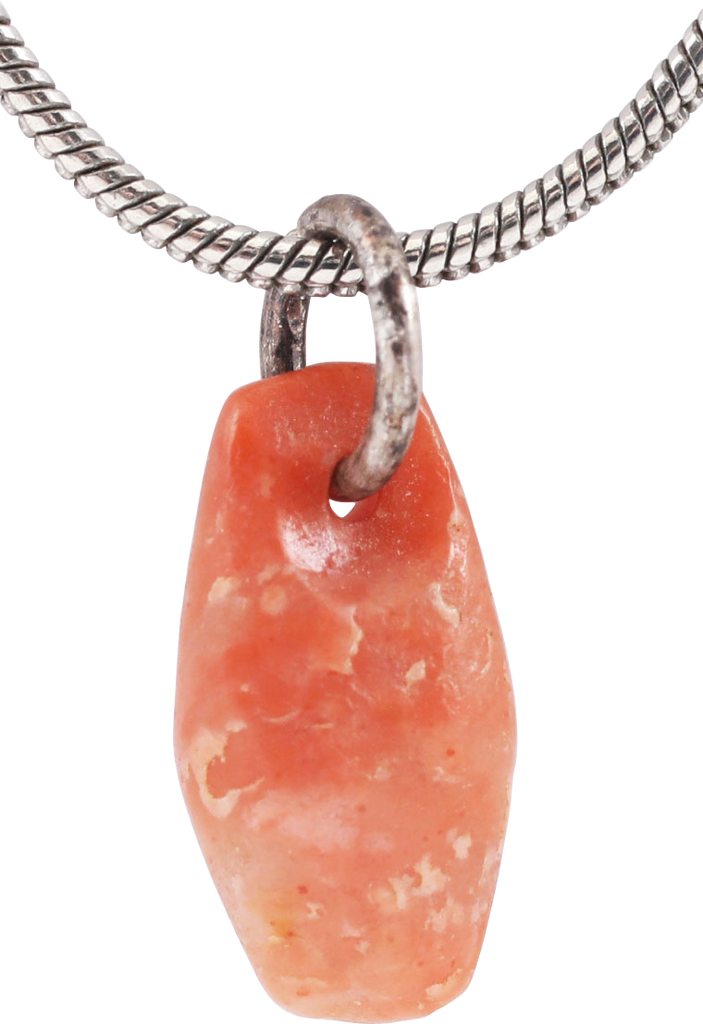 PRECOLUMBIAN STONE PENDANT NECKLACE, C.500-1600 AD - Fagan Arms
