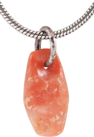 PRECOLUMBIAN STONE PENDANT NECKLACE, C.500-1600 AD - Fagan Arms