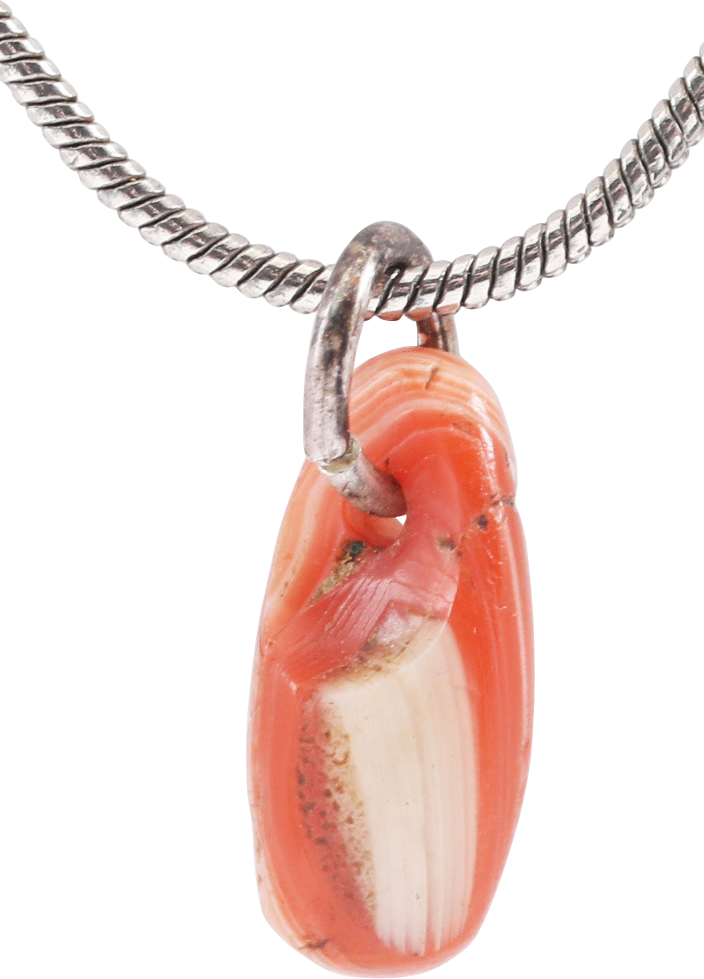 PRECOLUMBIAN STONE PENDANT NECKLACE, C.500-1600 AD - Fagan Arms