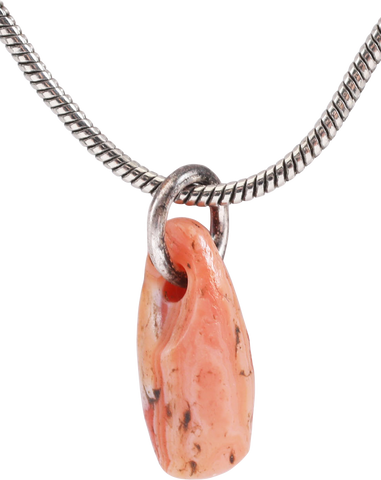 PRECOLUMBIAN STONE PENDANT NECKLACE, C.500-1600 AD - Fagan Arms