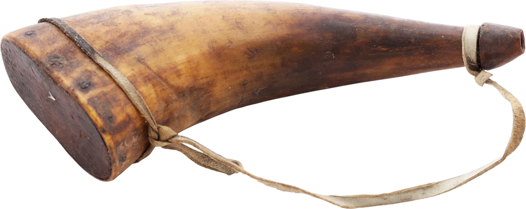 COLONIAL AMERICAN POWDER HORN C.1740-80 - Fagan Arms