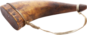 COLONIAL AMERICAN POWDER HORN C.1740-80 - Fagan Arms