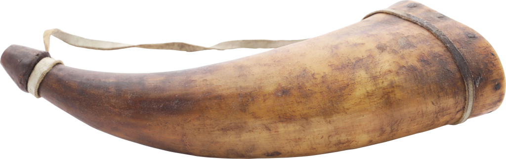 COLONIAL AMERICAN POWDER HORN C.1740-80 - Fagan Arms