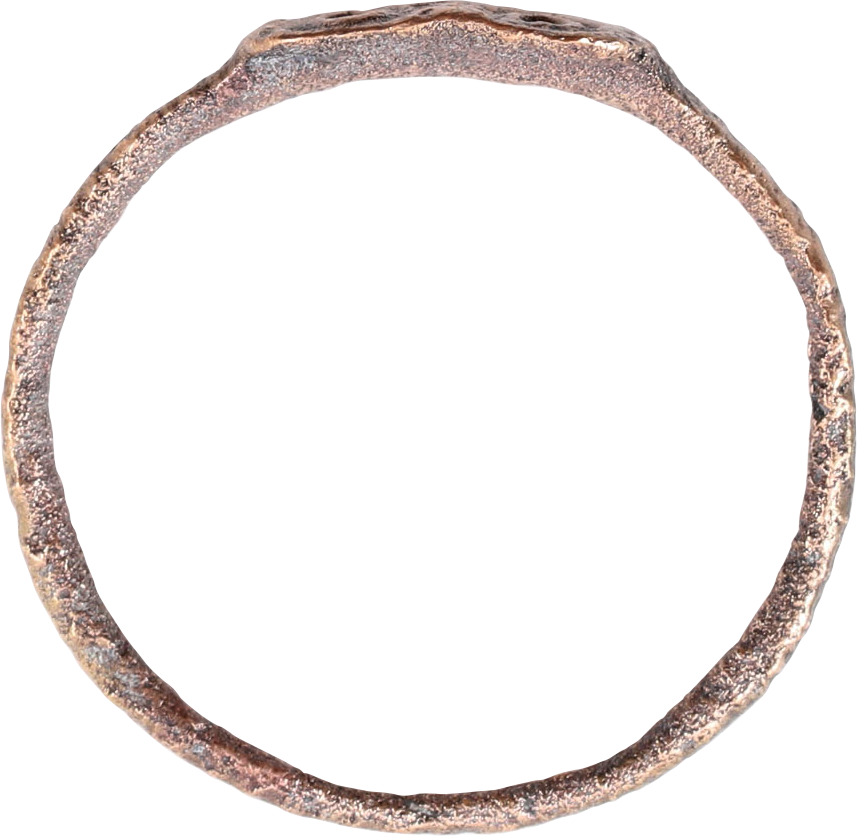 ROMAN CHRISTIAN RING, 300-450 AD, SIZE 9 - Fagan Arms