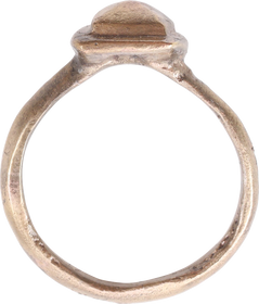 FINE ROMAN PROSTITUTE'S RING, C.100-300 AD, SIZE 5 1/2 - Fagan Arms