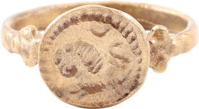 ROMAN RING, 2ND-4TH CENTURY AD, SIZE 11 - Fagan Arms