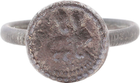 EUROPEAN ANTI REFORMATION (CATHOLIC) RING, 16TH CENTURY, SIZE 9 ¾-10 - Fagan Arms