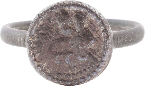 EUROPEAN ANTI REFORMATION (CATHOLIC) RING, 16TH CENTURY, SIZE 9 ¾-10 - Fagan Arms