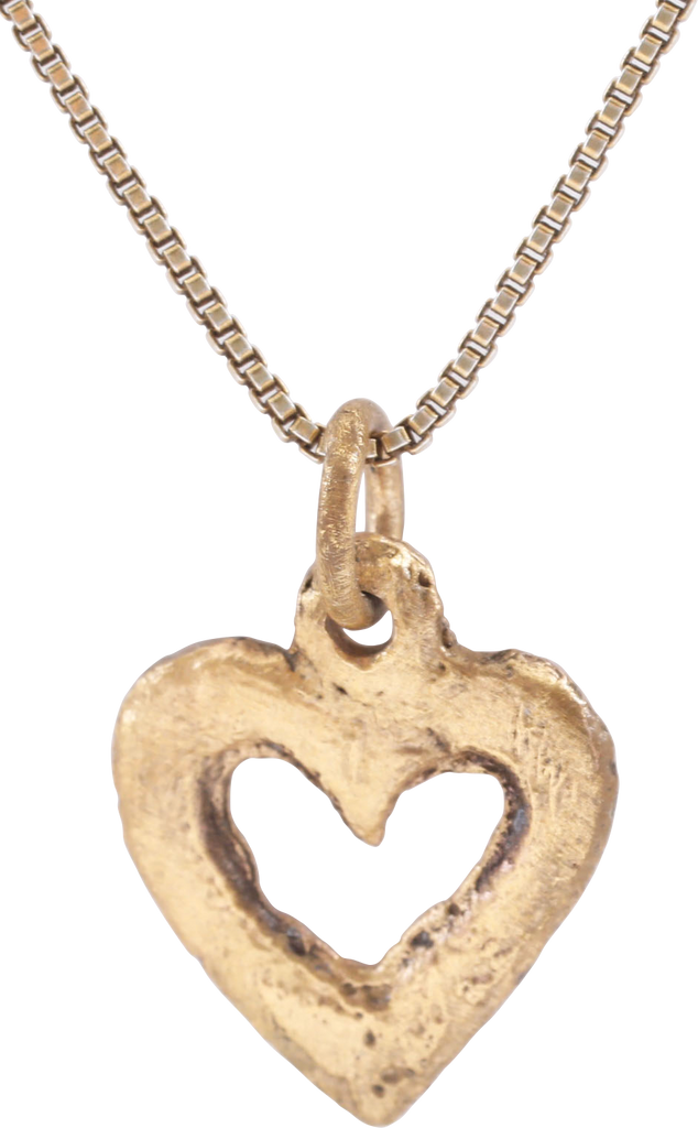ANCIENT VIKING HEART PENDANT NECKLACE, 866-1067 AD - Fagan Arms