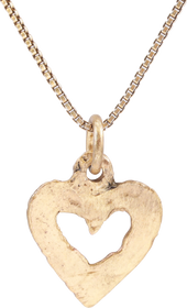 ANCIENT VIKING HEART PENDANT NECKLACE, 866-1067 AD - Fagan Arms