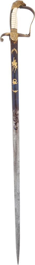 AMERICAN EAGLE HEAD MILITIA OFFICER’S SWORD C.1820-30 - Fagan Arms