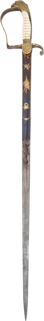 AMERICAN EAGLE HEAD MILITIA OFFICER’S SWORD C.1820-30 - Fagan Arms