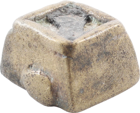 ASHANTI GEOMETRIC GOLD WEIGHT, C.1900, ex: Sir Cecil Armitage Collection - Fagan Arms