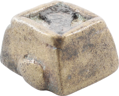 ASHANTI GEOMETRIC GOLD WEIGHT, C.1900, ex: Sir Cecil Armitage Collection - Fagan Arms