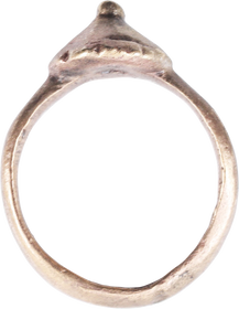FINE ROMAN PROSTITUTE'S RING, C.100-300 AD, SIZE 2 ¼ - Fagan Arms