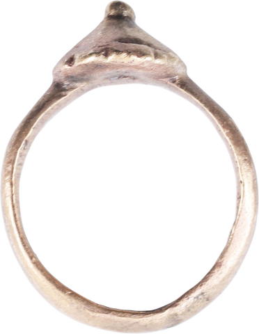 FINE ROMAN PROSTITUTE'S RING, C.100-300 AD, SIZE 2 ¼ - Fagan Arms