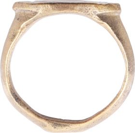 EUROPEAN BETROTHAL RING 9TH-12TH CENTURY, SIZE 5 1/2 - Fagan Arms