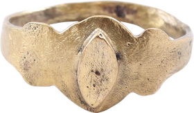 LATE MEDIEVAL WOMAN'S FASHION RING, SIZE 9 - Fagan Arms