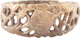 EASTERN EUROPEAN WEDDING RING, 18TH-19TH CENTURY, SIZE 10 ¼ - Fagan Arms