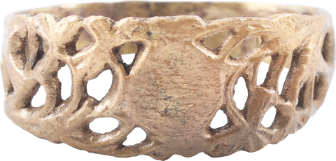 EASTERN EUROPEAN WEDDING RING, 18TH-19TH CENTURY, SIZE 10 ¼ - Fagan Arms