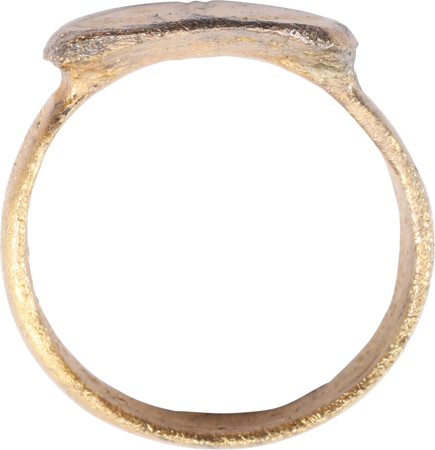 FINE MEDIEVAL EUROPEAN RING 800-900AD, SIZE 8 ¼ - Fagan Arms