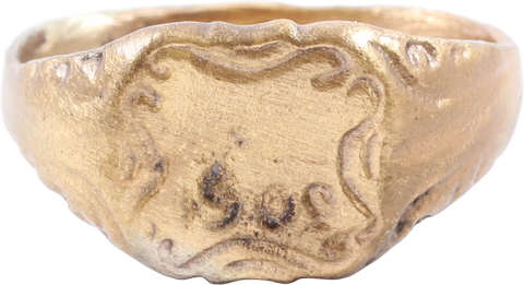 AUSTRO-HUNGARIAN SOLDIER’S RING, 1909, SIZE 9 1/4 - Fagan Arms