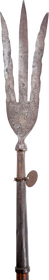 PERSIAN TRIDENT, 18TH CENTURY, MISSION INN RIVERSIDE CALIFORNIA - Fagan Arms