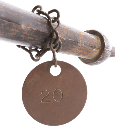 PERSIAN TRIDENT, 18TH CENTURY, MISSION INN RIVERSIDE CALIFORNIA - Fagan Arms