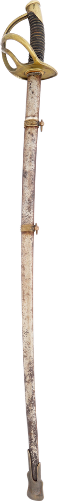 AMERICAN MILITIA CAVALRY OFFICERS SWORD, 1870’S-80’S - Fagan Arms
