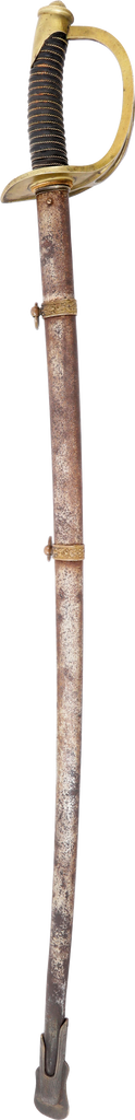 AMERICAN MILITIA CAVALRY OFFICERS SWORD, 1870’S-80’S - Fagan Arms
