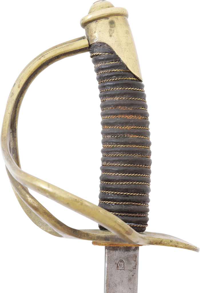 AMERICAN MILITIA CAVALRY OFFICERS SWORD, 1870’S-80’S - Fagan Arms