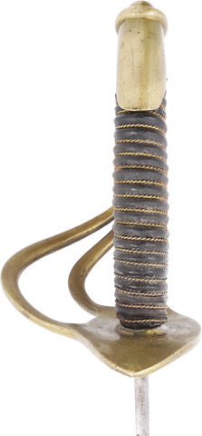 AMERICAN MILITIA CAVALRY OFFICERS SWORD, 1870’S-80’S - Fagan Arms