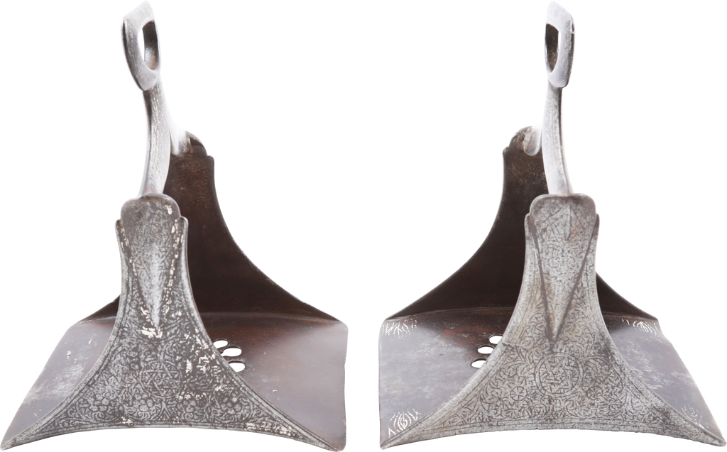 PAIR OF MOROCCAN STIRRUPS, 19TH CENTURY - Fagan Arms