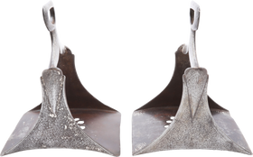 PAIR OF MOROCCAN STIRRUPS, 19TH CENTURY - Fagan Arms