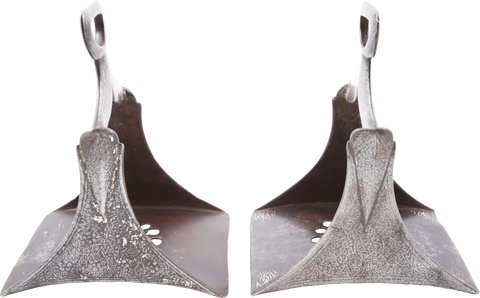 PAIR OF MOROCCAN STIRRUPS, 19TH CENTURY - Fagan Arms