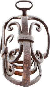 FINE FRENCH CAGE STIRRUP, 17TH CENTURY - Fagan Arms