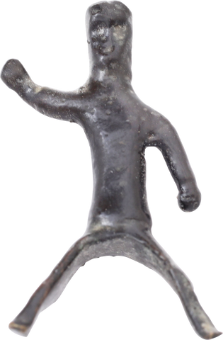 CELTIC BRONZE WARRIOR FIGURE, 400-100 BC - Fagan Arms