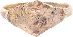 EUROPEAN MAN’S RING, 14TH-16TH CENTURY, SIZE 12 - Fagan Arms