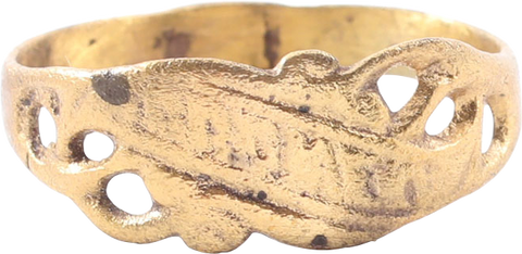 EASTERN EUROPEAN/BALKAN SWEETHEART RING, 19th CENTURY, SIZE 9 ¾ - Fagan Arms