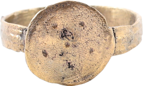 MEDIEVAL ANGLO-SAXON (ENGLISH) RING, SIZE 9 - Fagan Arms