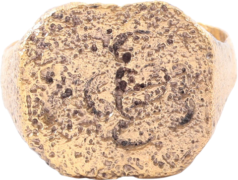 BYZANTINE MAN’S RING C.500-800 AD, SIZE 11 - Fagan Arms